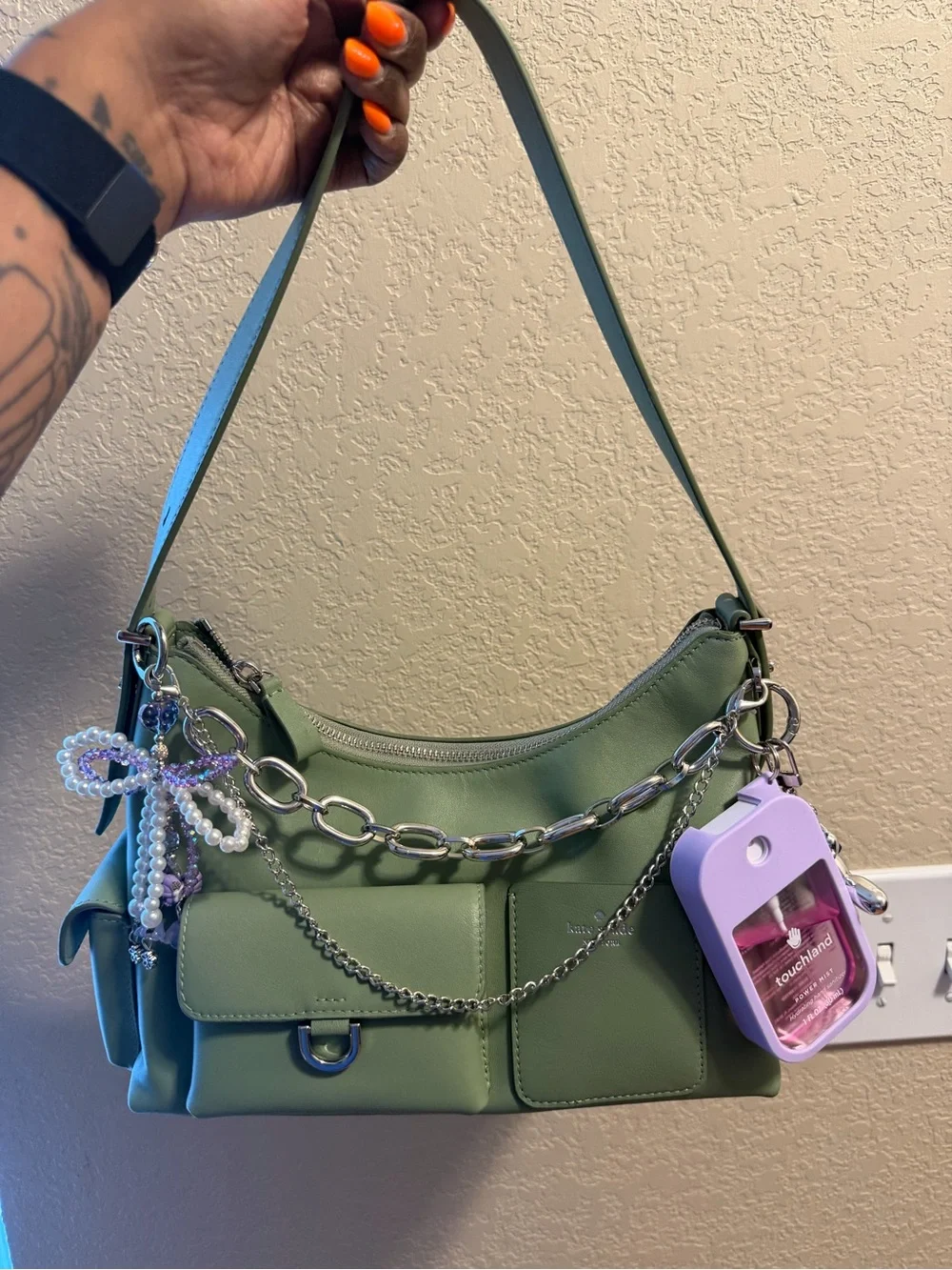 Kate Spade Cargo Shoulder Bag (Green)